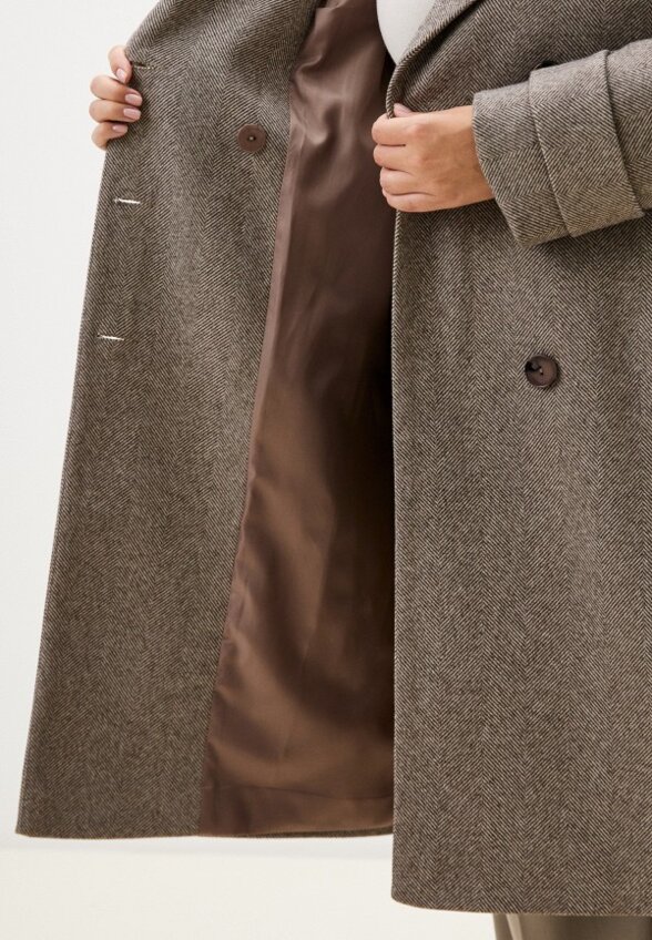 Пальто двубортное Meltem Collection