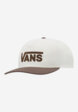Бейсболка Vans Drop V Logo, Коричневый1  - превью
