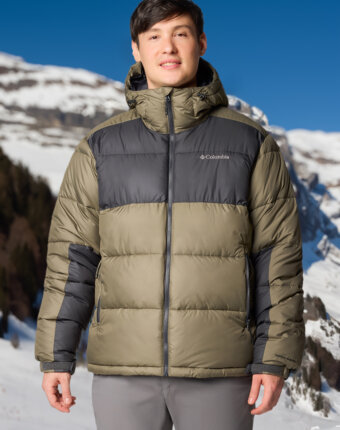 Пуховик мужской Columbia Pike Lake II Hooded Jacket, Зеленый женщинам
