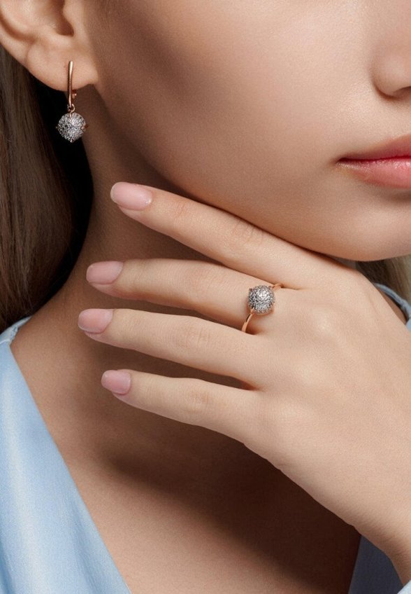 Серьги Diamant