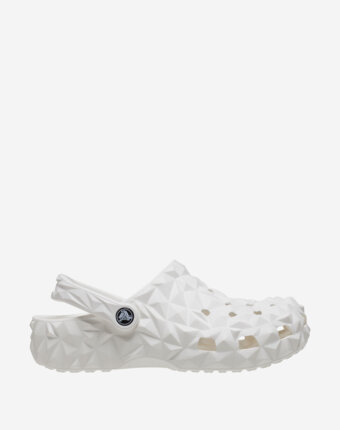 Сабо женские Crocs Classic Geometric Clog, Белый женщинам