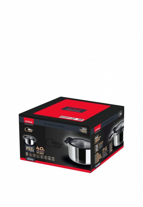 Кастрюля и крышка Vitax