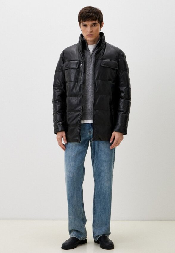Куртка кожаная Jorg Weber