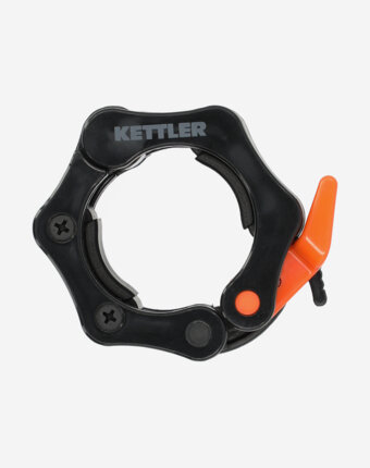 Замки для грифа KETTLER, 2 шт., Черный женщинам