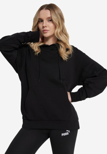 Худи женское PUMA Relaxed, Черный