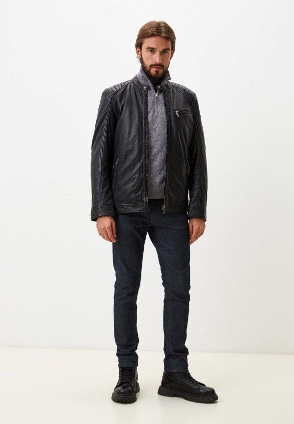 Куртка кожаная Mustang