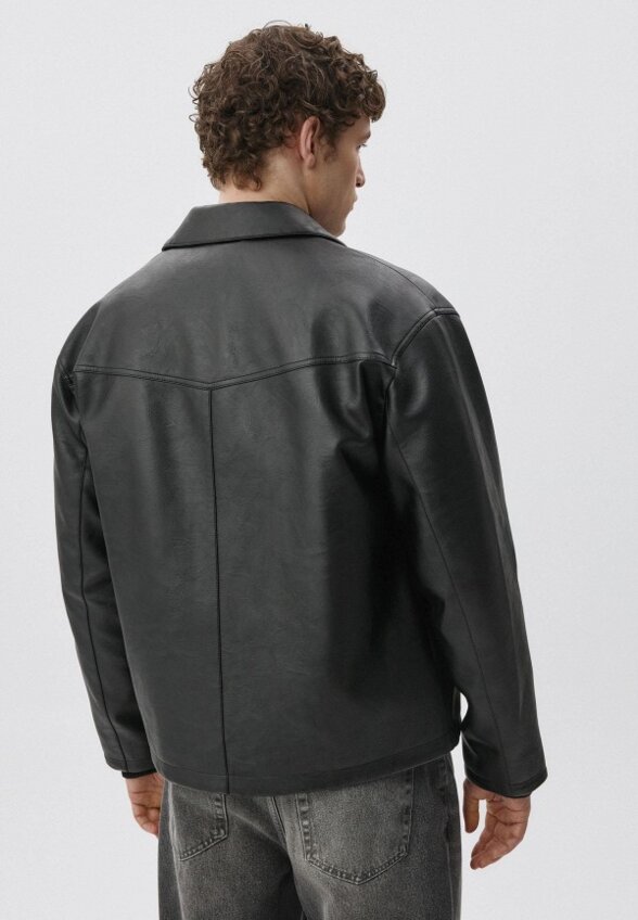 Куртка кожаная Sela