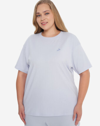 Футболка женская Demix, Plus Size, Фиолетовый женщинам