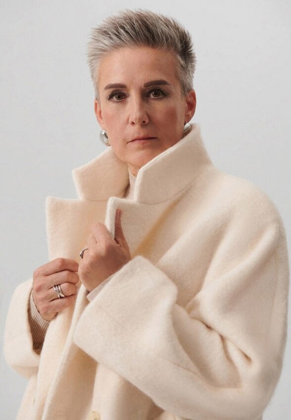 Пальто двубортное GLVR