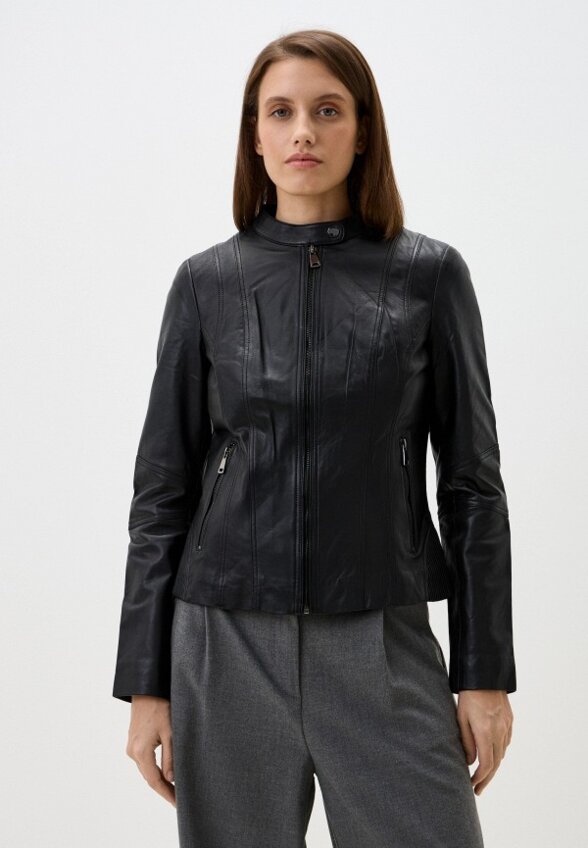 Куртка кожаная Снежная Королева