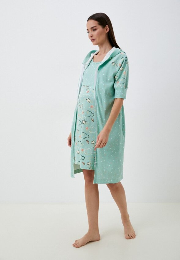 Халат и сорочка ночная All Mixes