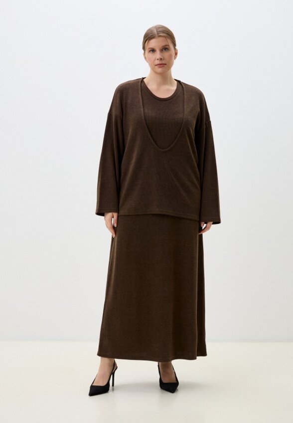 Платье и пуловер Chic de Femme