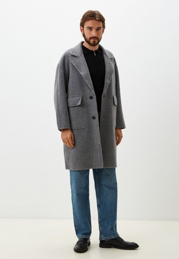 Пальто однобортное Rushbay