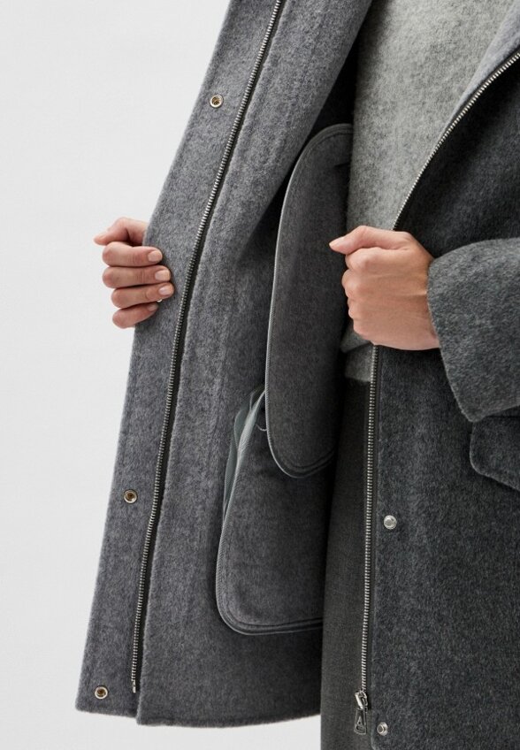 Пальто однобортное Addicted