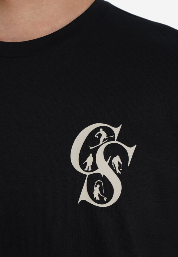 Футболка мужская Columbia Csc Heritage Graphic Tee, Черный