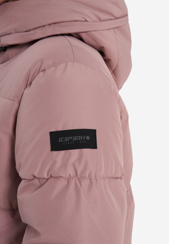 Пальто утепленное женское IcePeak Addia, Розовый