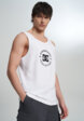 Майка мужская DC Shoes Tank Circle Star, Белый6  - превью