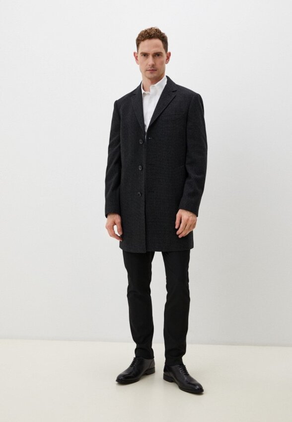 Пальто однобортное Al Franco