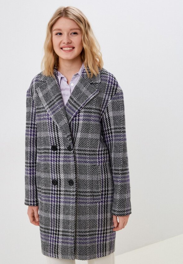 Пальто двубортное Снежная Королева