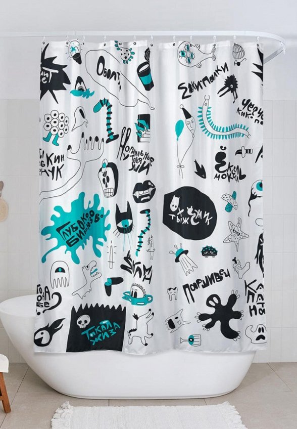 Штора для ванной Moroshka