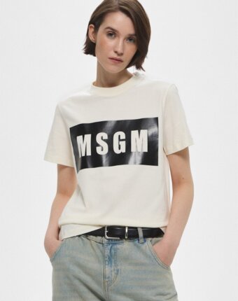Футболка MSGM женщинам