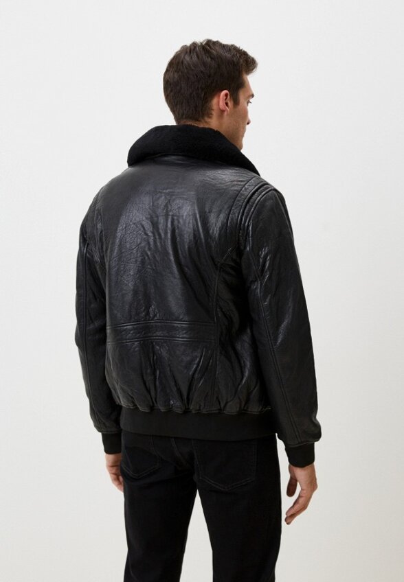 Куртка кожаная Urban Fashion for Men