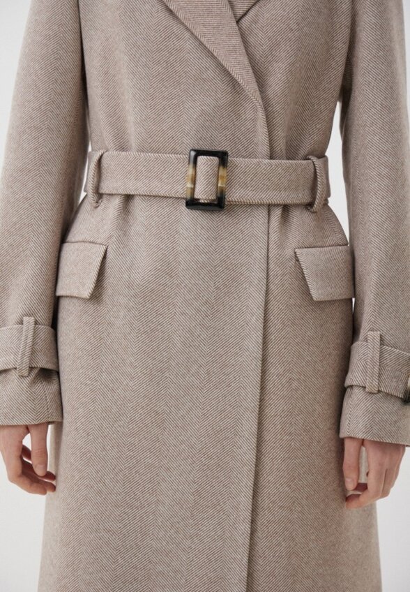 Пальто двубортное Снежная Королева