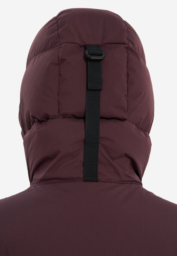 Пуховик женский Mountain Hardwear Nevadan Down Long Parka, Фиолетовый