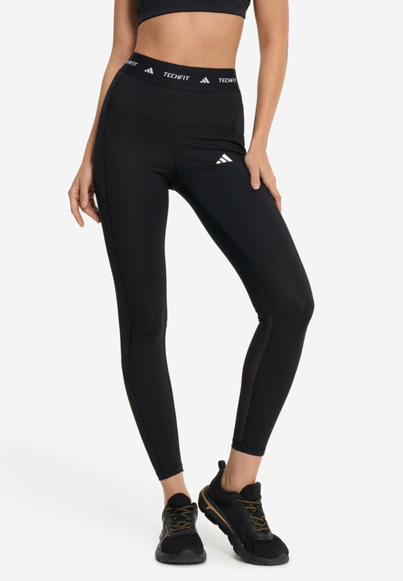 Легинсы компрессионные женские adidas, Черный
