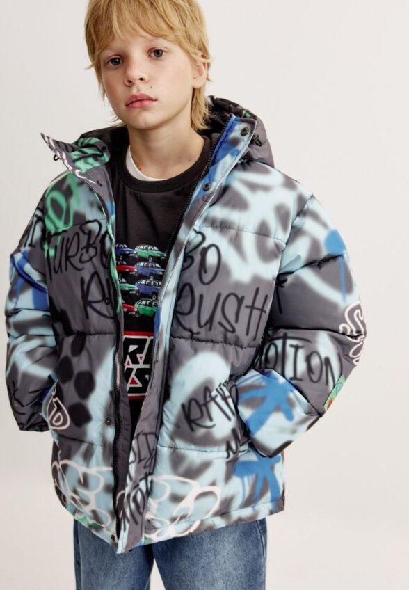 Зимняя куртка для мальчиков из коллекции SELA × LADA