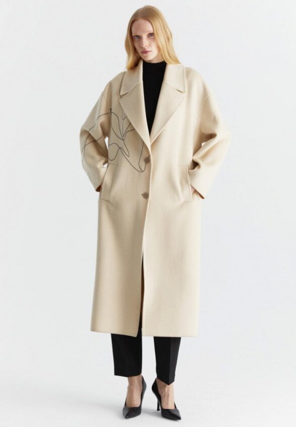 Пальто однобортное M.Reason