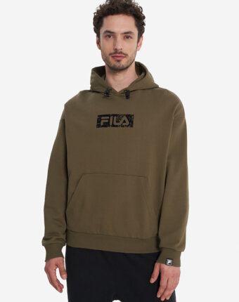 Худи мужское оверсайз FILA, Коричневый женщинам