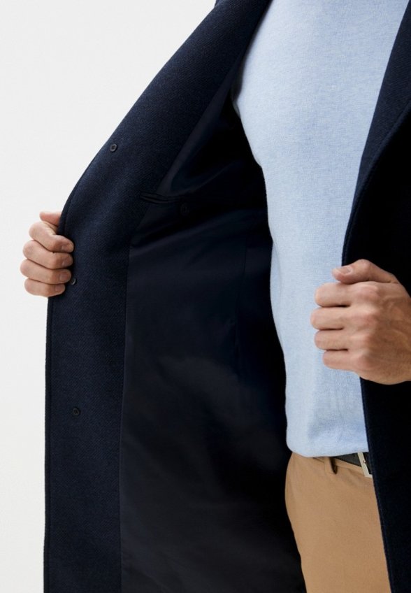 Пальто однобортное Al Franco