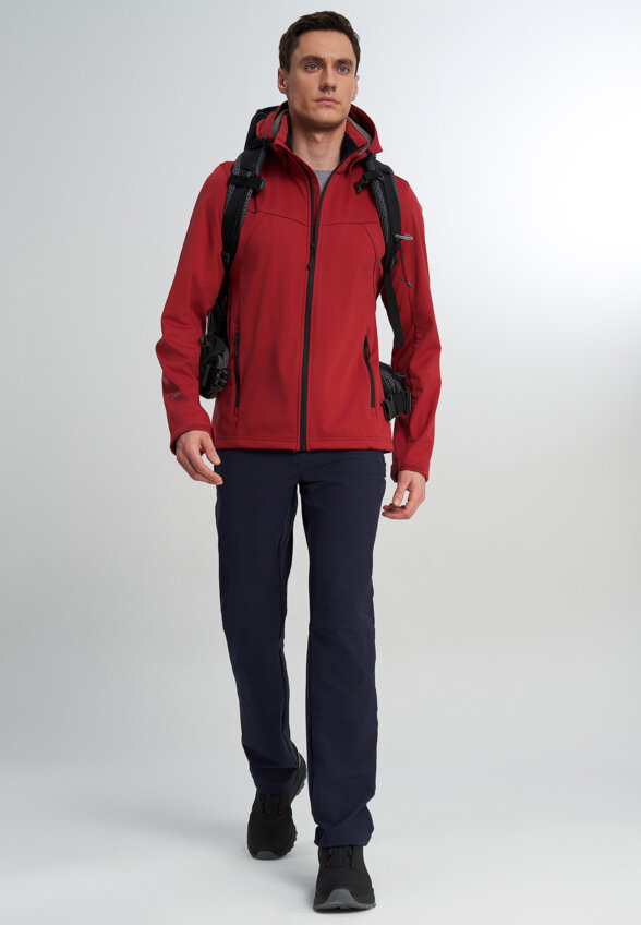 Куртка софтшелл мужская IcePeak Biggs, Красный