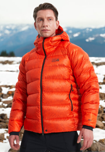 Пуховик мужской Mountain Hardwear Phantom Alpine, Оранжевый