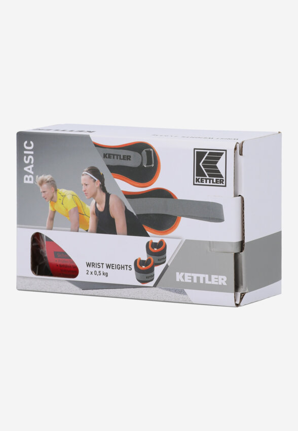 Утяжелители для рук KETTLER, 2 х 0.5 кг, Черный