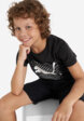 Футболка для мальчиков PUMA Graphics Cat, Черный1  - превью