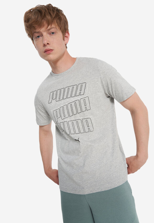 Футболка мужская PUMA, Серый