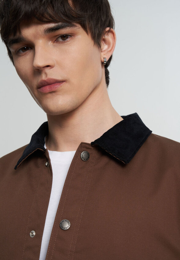 Легкая куртка мужская DICKIES Union Barn, Коричневый