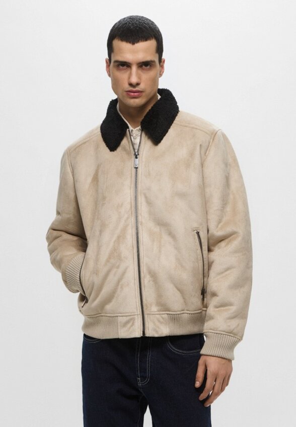 Бомбер меховой John Richmond