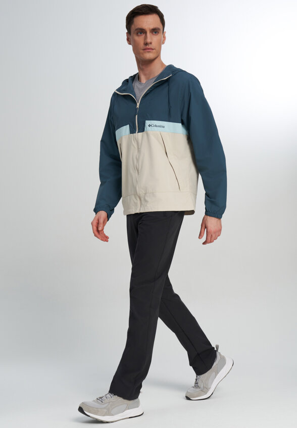 Ветровка мужская Columbia Spire Valley Hooded Windbreaker, Синий