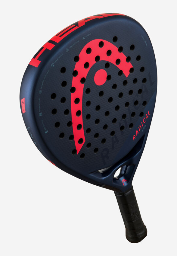 Ракетка для падел Head Radical Pro, Черный