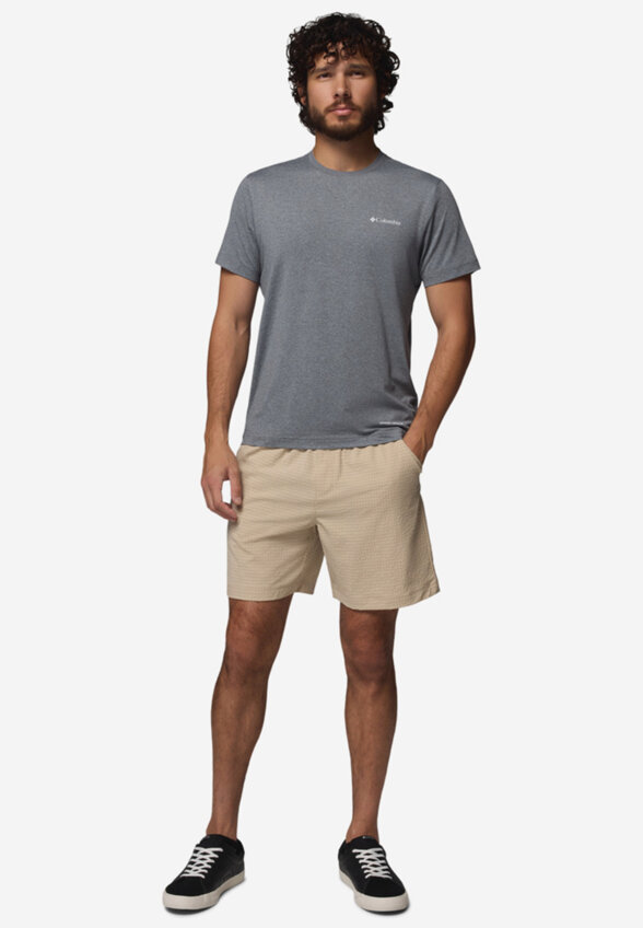 Футболка мужская Columbia Parsons Point SS Logo Tee, Серый