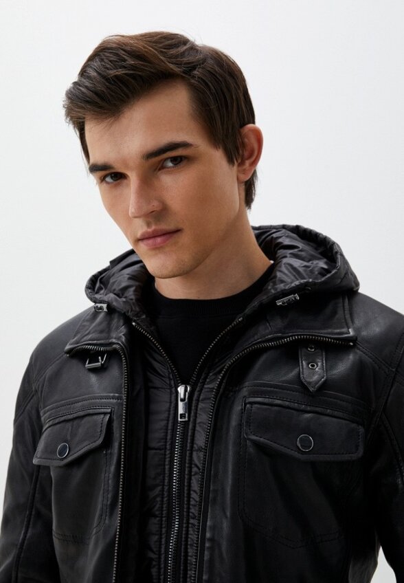 Куртка кожаная Jorg Weber