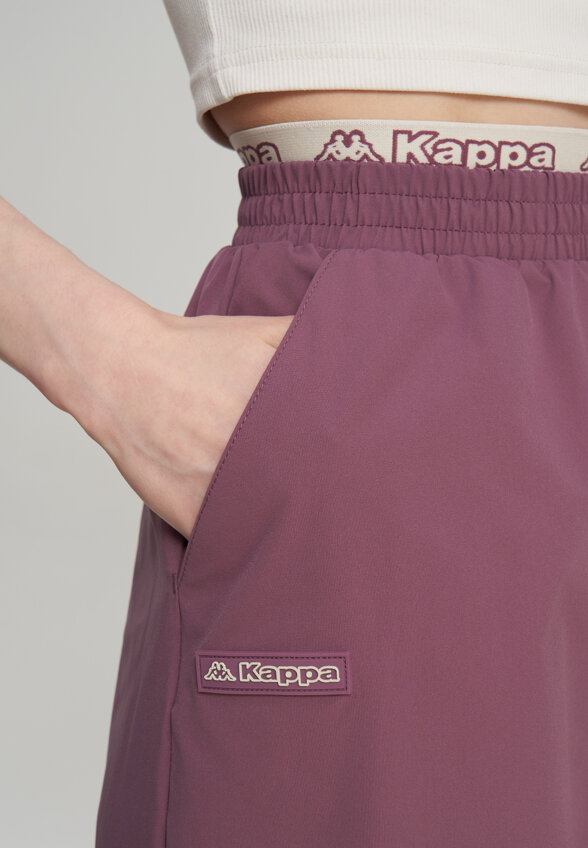 Брюки женские оверсайз Kappa Lungo, Фиолетовый