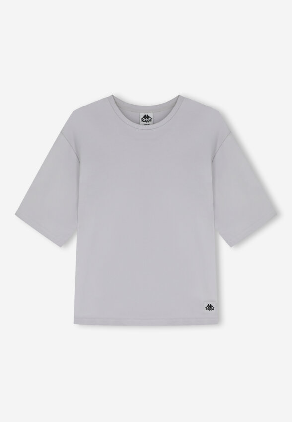Футболка женская оверсайз Kappa, Серый