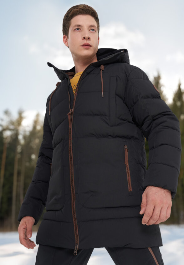 Пуховик мужской Cordillero, Черный