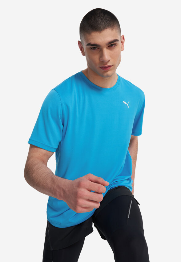 Футболка мужская PUMA Graphics Running Faster, Голубой