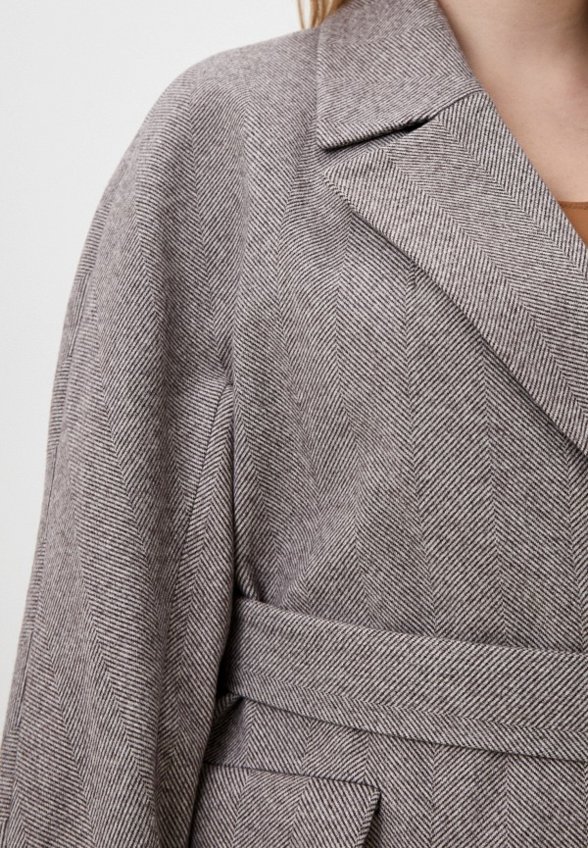 Пальто однобортное Le Monique