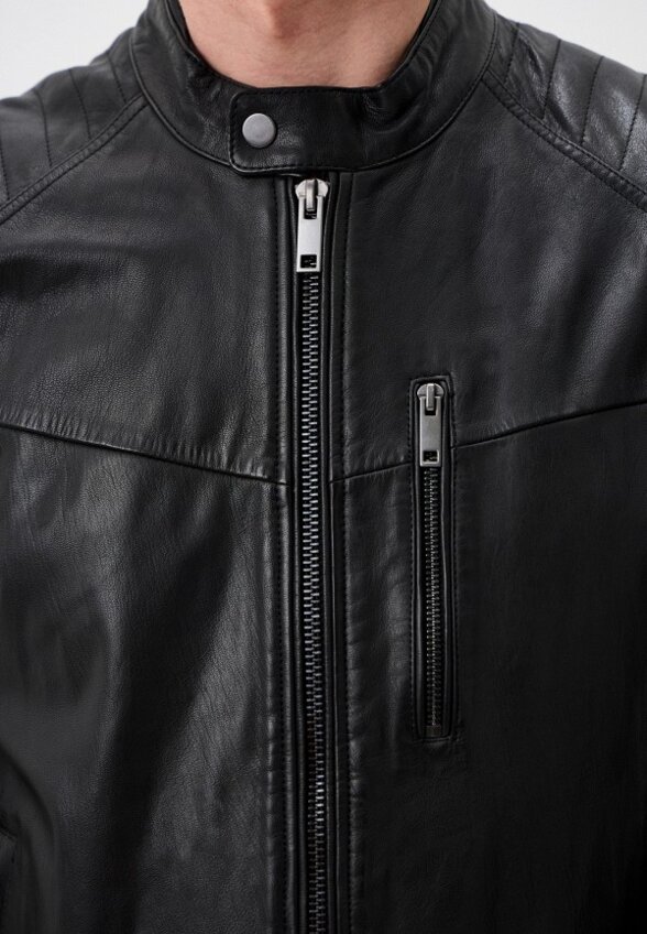 Куртка кожаная Urban Fashion for Men